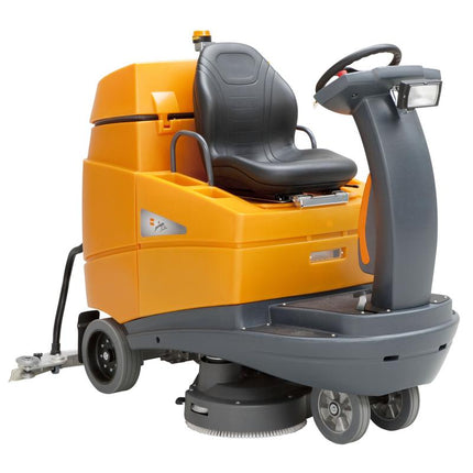 TASKI swingo 4000 Li-Ion, Kompakte, wirtschaftliche Aufsitzscheuersaugmaschine mit IntelliFlow System inkl. 200Ah Batterie (Stauraum für das Ladegerät ist auf der Maschine vorhanden) | Packung (1 Stück)