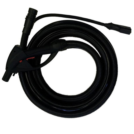 4m Schlauch für TASKI Steamer, TASKI Steamer Kombischlauch für Dampf, Absaugung und Reinigungssprühgerät, 4m Länge, inkl. Pistolengriff | Packung (1 Stück)