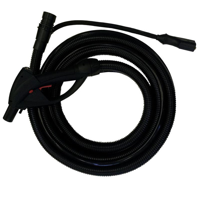 4m Schlauch für TASKI Steamer, TASKI Steamer Kombischlauch für Dampf, Absaugung und Reinigungssprühgerät, 4m Länge, inkl. Pistolengriff | Packung (1 Stück)