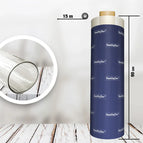 PVC Rolle Schwarz 1000mm Vanillaflex mit Pappkern