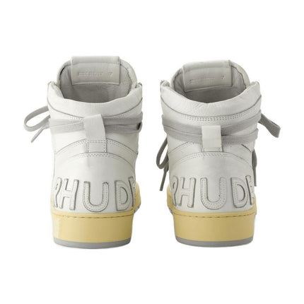 Sneakers Rhecess Hi - Rhude - Leder - Weiß