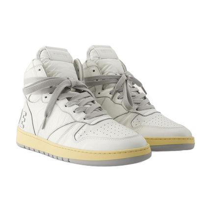 Sneakers Rhecess Hi - Rhude - Leder - Weiß
