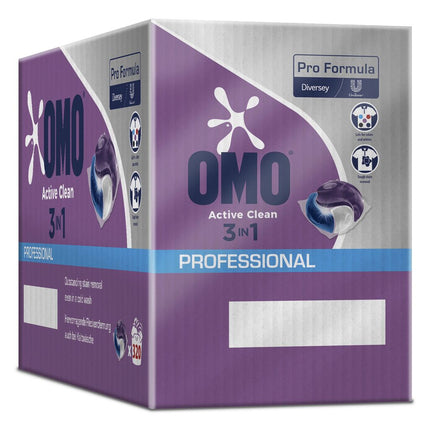 Omo Professional Active Clean 3in1 Kapseln | Packung (80 Tabs)