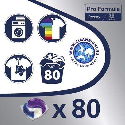 Omo Professional Active Clean 3in1 Kapseln | Packung (80 Tabs)