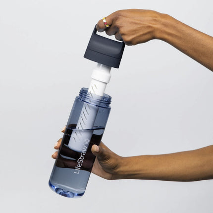 LifeStraw Go 650ml (aegean sea) - Trinkflasche mit Mikrobakteriellen Filter