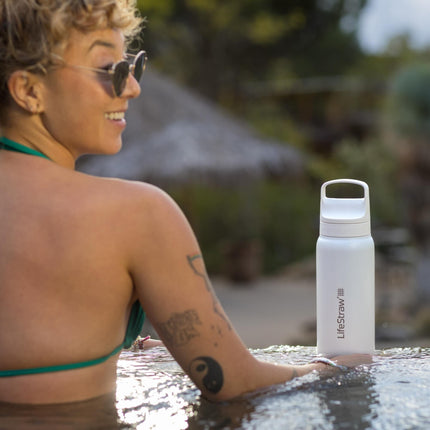LifeStraw Go Steel 700ml (polar white)