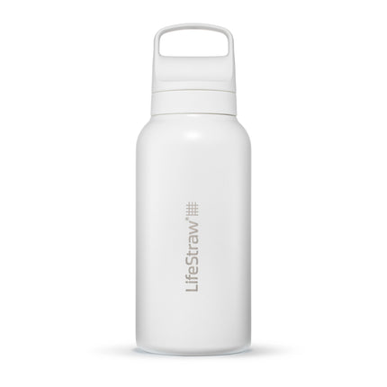 LifeStraw Go Steel 1-Liter (polar white)