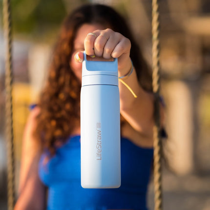 LifeStraw Go Steel 500ml (icelandic blue)