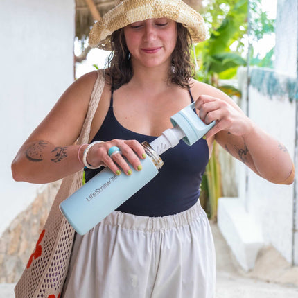 LifeStraw Go Steel 500ml (seafoam)