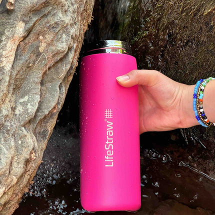 LifeStraw Go Steel 700ml (orchid pink)