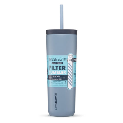 LifeStraw Go Steel Tumbler 500ml (icelandic blue)