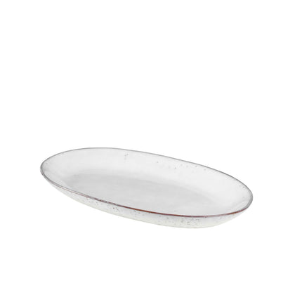 Servierplatte oval Nordic Sand 30cm