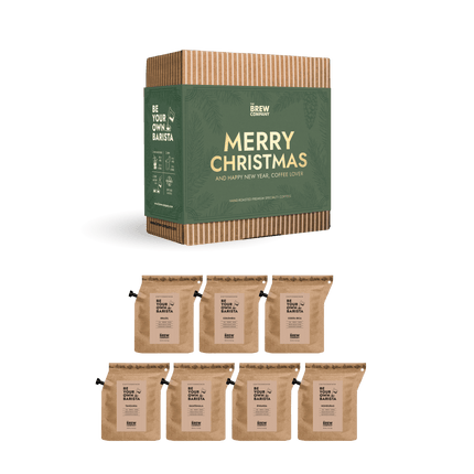 Premium Specialty Coffee Christmas Gift Box – Weihnachts-Geschenkset (7 Sorten)