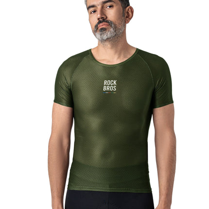Road-to-Sky Radsport-Baselayer Kurzarm – Atmungsaktives Funktionsshirt