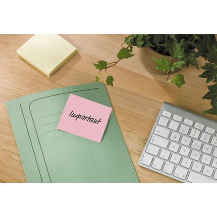Post-it® Recycling Z-Notes, 76 mm x 76 mm, 100 Blatt/Block, 100% PEFC