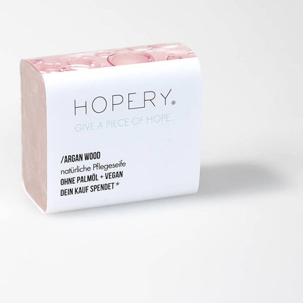 /ARGAN WOOD - Hand- & Körperseife- 100 g - Palmölfrei, Vegan