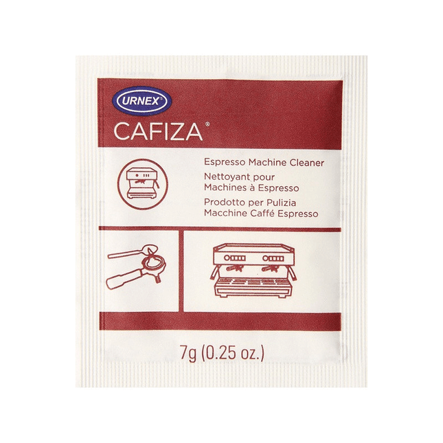 Urnex Cafiza Cleaning Agent – 7g Sachets for Coffee Equipment
