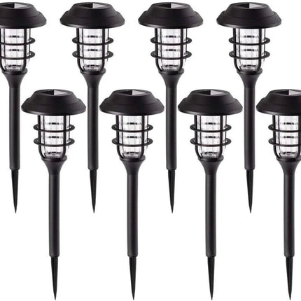 8× LED Solarleuchten Garten | Kaltweiß | Wasserdicht | Wegbeleuchtung für Außen, Rasen, Terrasse & Weg (LED Beleuchtung) kaufen bei Linkreich – Jetzt entdecken!