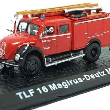 Feuerwehrauto Die-Cast 1:72 "TLF 16 Magirus-Deutz Mercur 125A" 9cm