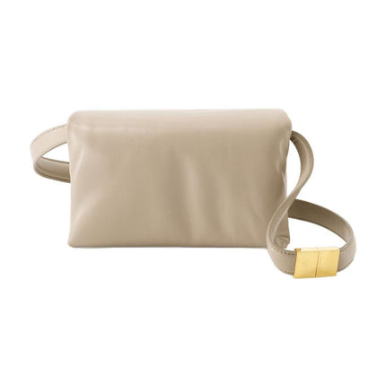 Hobo Bag Small Prisma - Marni - Leder - Braun