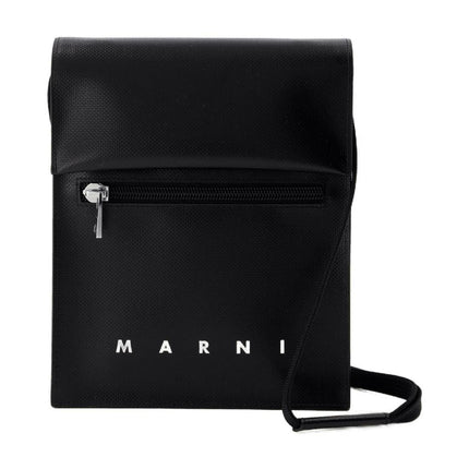 Pouch On Strap Schultertasche - Marni - Synthetik - Schwarz