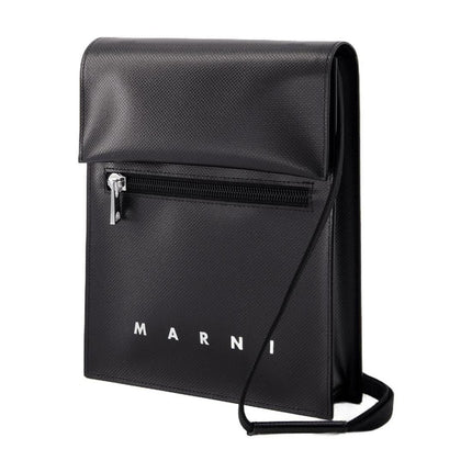Pouch On Strap Schultertasche - Marni - Synthetik - Schwarz