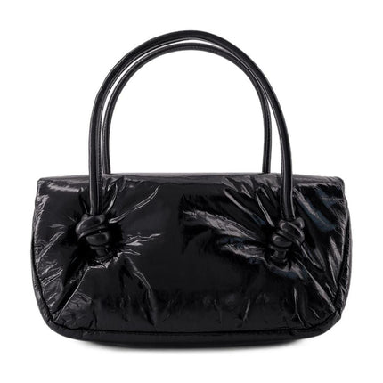 Knot Sm Schultertasche - Jil Sander - Leder - Schwarz