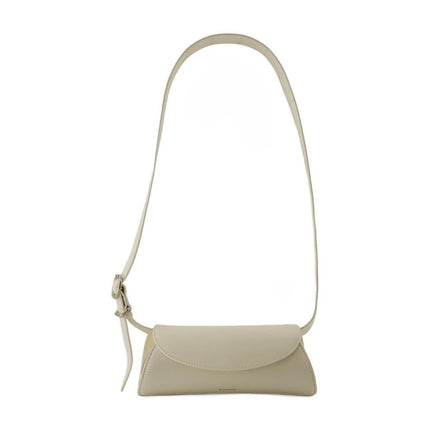 Cannolo Mini Handtasche - Jil Sander - Leder - Eggshell