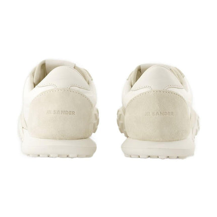 Sneakers - Jil Sander - Leder - Weiß