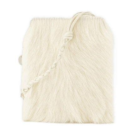 Tangle Small Schultertasche - Jil Sander - Leder - Weiß