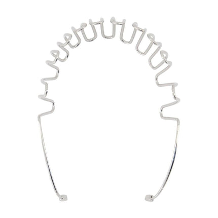 Jibbitz Volt-D Stirnband - DIESEL - Metall - Silber