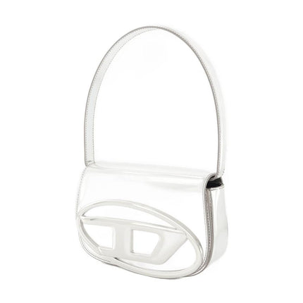1DR Schultertasche - Diesel - Leder - Silber