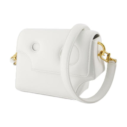 Burrow 22 Crossbody - Off White - White - Leather