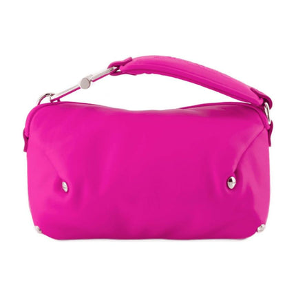 San Diego S Crossbody - Off White - Fuchsia - Leather