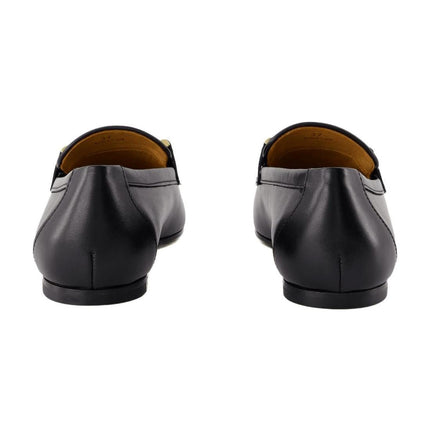 Flache Schuhe Barreta - Tod's - Leder - Schwarz