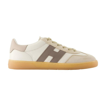 Sneakers Cool - Hogan - Leder - Beige