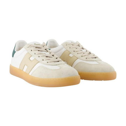 Sneakers Cool - Hogan - Leder - Beige