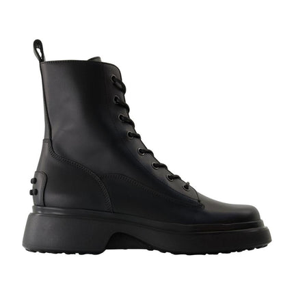 Stiefeletten Gomma 74l - Tod's - Leder - Schwarz