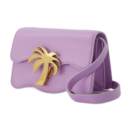 Tasche Palm Beach Pm aus Leder in violett und Gold