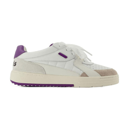 Palm University Sneakers - Palm Angels - White/Purple - Leather
