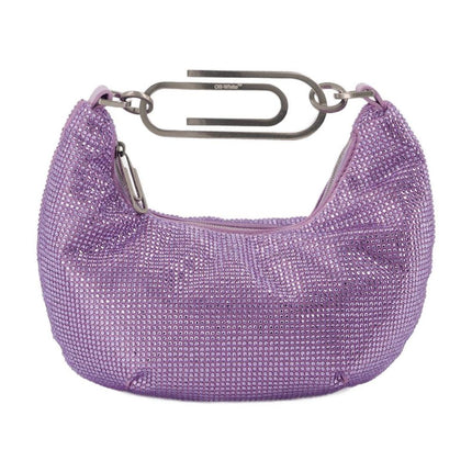 Tasche Binder Clip 20 in Strass / lila