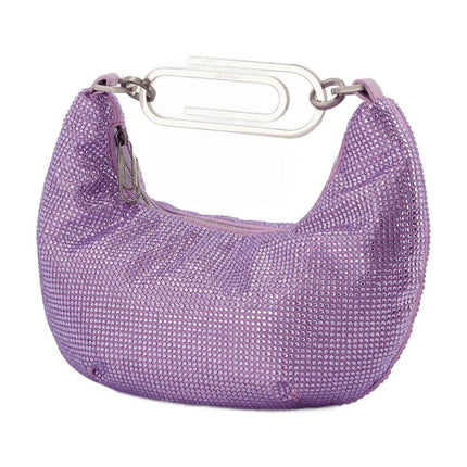 Tasche Binder Clip 20 in Strass / lila