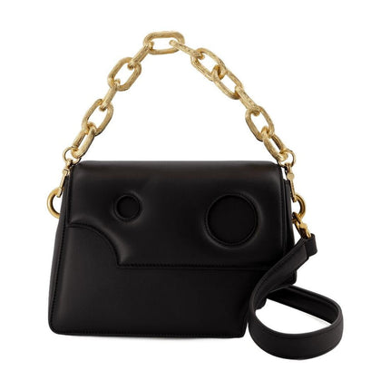 Schultertasche Burrow 24 in schwarz