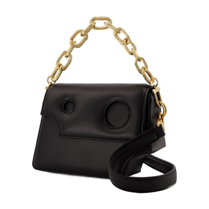 Schultertasche Burrow 24 in schwarz