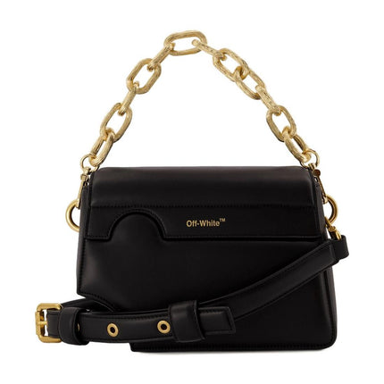 Schultertasche Burrow 24 in schwarz