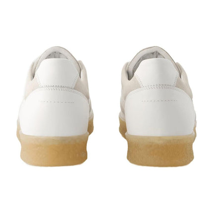 Sneakers 6 Court - MM6 Maison Margiela - Leder - Weiß