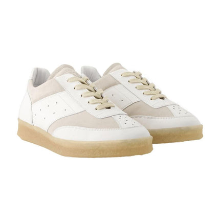 Sneakers 6 Court - MM6 Maison Margiela - Leder - Weiß