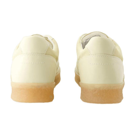 Sneakers - MM6 Maison Margiela - Leder - Beige/Weiß