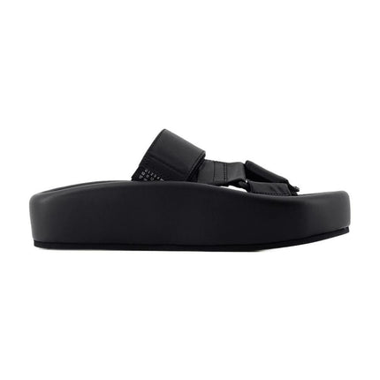 Sandalen - MM6 Maison Margiela - Leder - Schwarz