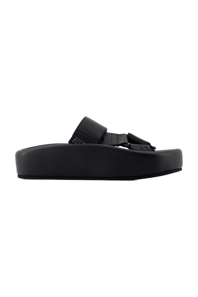 Sandalen - MM6 Maison Margiela - Leder - Schwarz